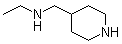 structure of CAS# 1220168-31-9, N-Ethyl-4-piperidinemethanamine