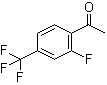 structure of CAS# 122023-29-4, 2'-氟-4'-(三氟甲基)苯乙酮
