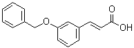 CAS # 122024-75-3, 3-(Benzyloxy)cinnamic acid, 3-[3-(Phenylmethoxy)phenyl]-2-propenoic acid, m-Benzyloxycinnamic acid