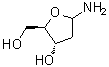 CAS # 122087-33-6, 2-Deoxy-D-erythro-pentofuranosylamine