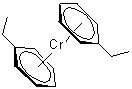 structure of CAS# 12212-68-9, 二(乙基苯基)铬