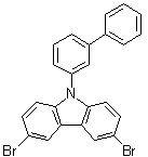 CAS 登录号：1221237-88-2, 9-[1,1'-联苯]-3-基-3,6-二溴-9H-咔唑