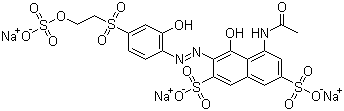 structure of CAS# 12226-38-9, 活性紫 5