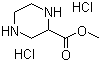 structure of CAS# 122323-88-0, 2-哌嗪甲酸甲酯二盐酸盐