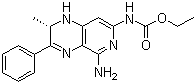 CAS # 122332-18-7, Mivobulin, Ethyl N-[(9S)-5-amino-9-methyl-8-phenyl-4,7,10-triazabicyclo[4.4.0] deca-1,3,5,7-tetraen-3-yl]carbamate