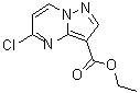 structure of CAS# 1224944-77-7, 5-Chloropyrazolo[1,5-a]pyrimidine-3-carboxylic acid ethyl ester