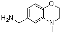 CAS # 1225889-66-6, 3,4-Dihydro-4-methyl-2H-1,4-benzoxazine-6-methanamine