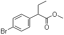 structure of CAS# 1226228-17-6, 4-溴-alpha-乙基苯乙酸甲酯