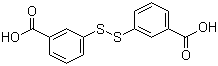 structure of CAS# 1227-49-2, 3,3'-Dithiobisbenzoic acid