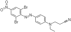 CAS 登录号：12270-45-0, 分散橙 61, 3-((4-((2,6-二溴-4-硝基苯基)偶氮)苯基)乙氨基)丙腈