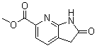 structure of CAS# 1227268-70-3, Methyl 2-oxo-2,3-dihydro-1H-pyrrolo[2,3-b]pyridine-6-carboxylate