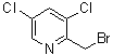 structure of CAS# 1227502-19-3, 2-(溴甲基)-3,5-二氯吡啶