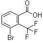 structure of CAS# 1227605-02-8, 3-溴-2-(三氟甲基)苯甲酸