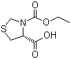 CAS # 122946-43-4, Telmesteine, 3,4-Thiazolidinedicarboxylic acid 3-ethyl ester