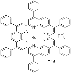 CAS # 123148-15-2, Tris(4,7-diphenyl-1,10-phenanthroline)ruthenium bis(hexafluorophosphate)