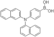 CAS 登录号：1232101-98-2, B-[4-(1-萘基-2-萘基氨基)苯基]硼酸