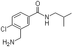 CAS 登录号：1233025-09-6, 3-(氨基甲基)-4-氯-N-(2-甲基丙基)苯甲酰胺