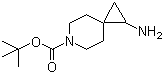 structure of CAS# 1233323-55-1, 1-Amino-6-azaspiro[2.5]octane-6-carboxylic acid tert-butyl ester