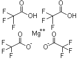 Trifluoroacetic acid magnesium salt (4:1) molecular structure (CAS 123333-72-2)