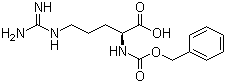 structure of CAS# 1234-35-1, Nalpha-Cbz-L-Arginine