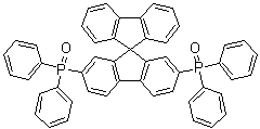 CAS # 1234510-13-4, 2,7-Bis(diphenylphosphoryl)-9,9'-spirobi[fluorene]