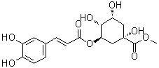 CAS 登录号：123483-19-2, 3-O-咖啡酰基奎宁酸甲酯