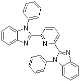 CAS # 1236181-38-6, 2,2'-(2,6-Pyridinediyl)bis[1-phenyl-1H-benzimidazole]