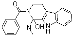 CAS 登录号：1238-43-3, 羟基吴茱萸碱