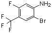 CAS # 1239463-37-6, 2-Bromo-5-fluoro-4-(trifluoromethyl)aniline, 2-Bromo-5-fluoro-4-(trifluoromethyl)benzenamine