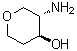 structure of CAS# 1240390-32-2, (3S,4S)-3-Aminotetrahydro-2H-pyran-4-ol