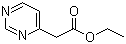structure of CAS# 1240606-58-9, 4-嘧啶乙酸乙酯