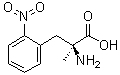 structure of CAS# 1241680-71-6, alpha-甲基-2-硝基-L-苯丙氨酸