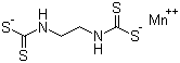 Maneb molecular structure (CAS 12427-38-2)