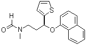 CAS 登录号：1243540-89-7, N-甲基-N-[(3S)-3-(1-萘基氧基)-3-(2-噻吩基)丙基]甲酰胺