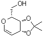 CAS 登录号：124477-12-9, 2,6-脱水-5-脱氧-3,4-O-(1-甲基亚乙基)-D-阿拉伯-己-5-烯糖