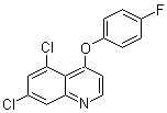 structure of CAS# 124495-18-7, 喹氧灵