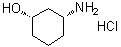 CAS # 124555-44-8, cis-3-Aminocyclohexanol hydrochloride