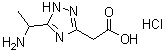 CAS 登录号：1245647-90-8, 5-(1-氨基乙基)-1H-1,2,4-三唑-3-乙酸盐酸盐