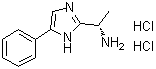 CAS # 1245649-51-7, (alphaS)-alpha-Methyl-5-phenyl-1H-imidazole-2-methanamine hydrochloride (1:2)