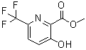 CAS 登录号：1245915-35-8, 3-羟基-6-(三氟甲基)-2-吡啶羧酸甲酯