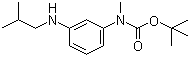 CAS 登录号：1246644-45-0, 3-(异丁氨基)苯基(甲基)氨基甲酸叔丁酯