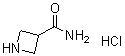 CAS # 124668-45-7, 3-Azetidinecarboxamide monohydrochloride, Azetidine-3-carboxamide hydrochloride