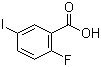 structure of CAS# 124700-41-0, 2-氟-5-碘苯甲酸