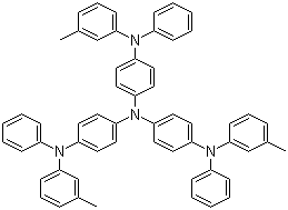 CAS # 124729-98-2, 4,4',4''-Tris(N-3-methylphenyl-N-phenylamino)triphenylamine