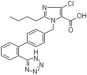 structure of CAS# 124750-92-1, Losartan carboxylic acid