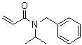CAS 登录号：124762-00-1, N-异丙基-N-苄基-2-丙烯酰胺