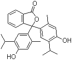 CAS # 125-20-2, Thymolphthalein, 3,3-Bis(4-hydroxy-5-isopropyl-o-tolyl)phthalide