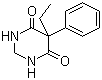 CAS # 125-33-7, Primidone, 2-Deoxyphenobarbital, 5-Phenyl-5-ethyl-hexahydropyrimidine-4,6-dione, 5-Ethyldihydro-5-phenyl-4,6(1H,5H)-pyrimidinedione