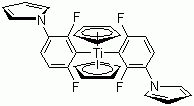 CAS # 125051-32-3, Bis(cyclopenta-1,3-diene)bis(1-(2,4-difluorophenyl)-3H-pyrrol-3-yl)titanium