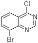 structure of CAS# 125096-72-2, 8-溴-4-氯喹唑啉